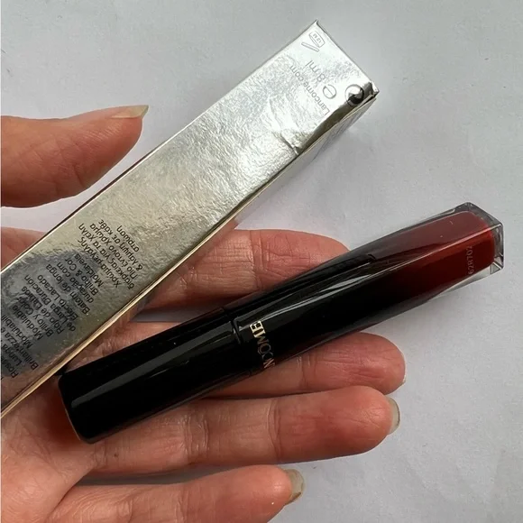 Lancome L'Absolu Lacquer Buildable Shine & Color Lip Color #356 ROSE FUGACE NIB